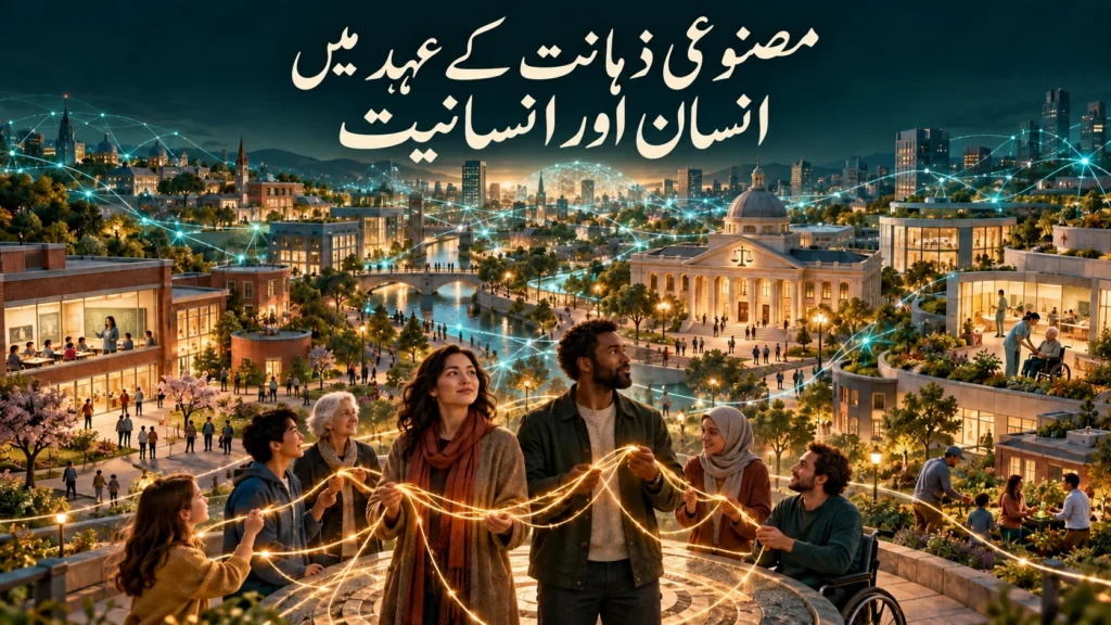 ai-humanity-urdu-compressed مصنوعی ذہانت کے عہد میں انسان اور انسانیت — انسانی رشتوں اور ٹیکنالوجی کی عکاسی