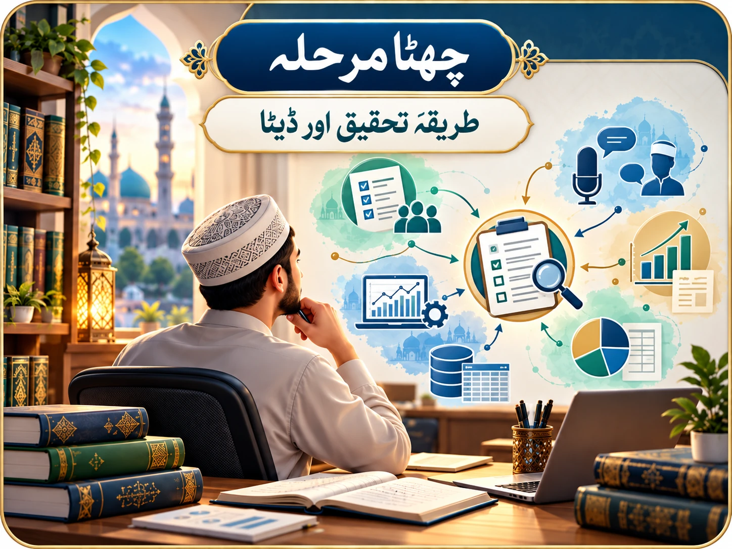 چھٹا مرحلہ: تحقیقی خلا تلاش کرنا