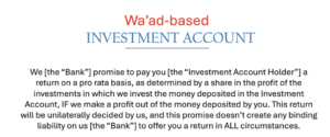 Snapshot from Dr. Humayun Dar’s presentation on the proposed Waʿd-Based Investment Account